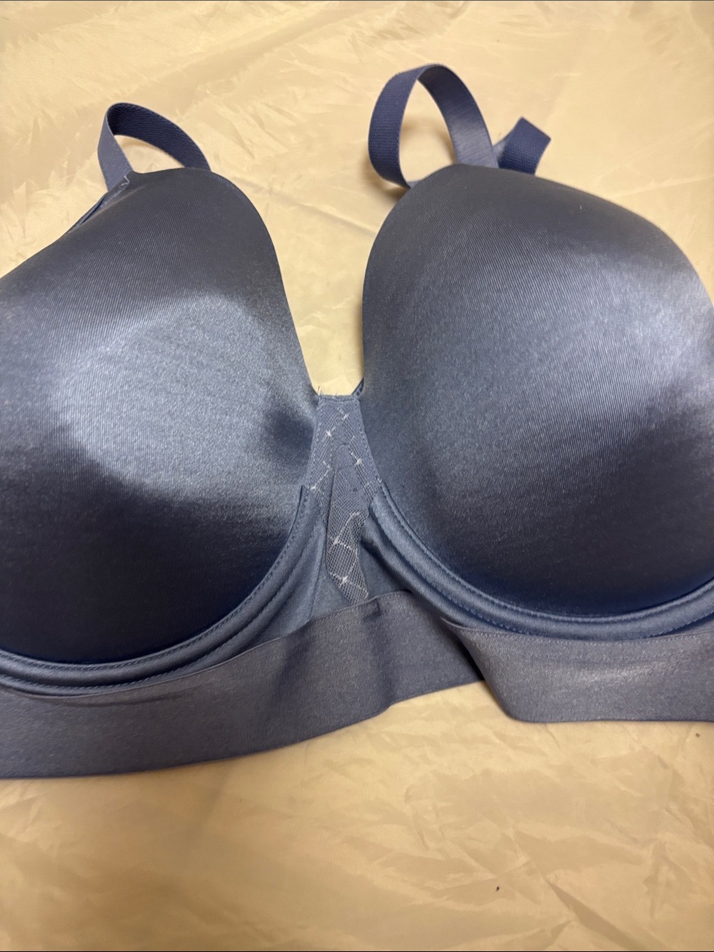 Bali Underwire Bra #3456 Blue Two-Way Adjustable Straps Sz 42D NWOT